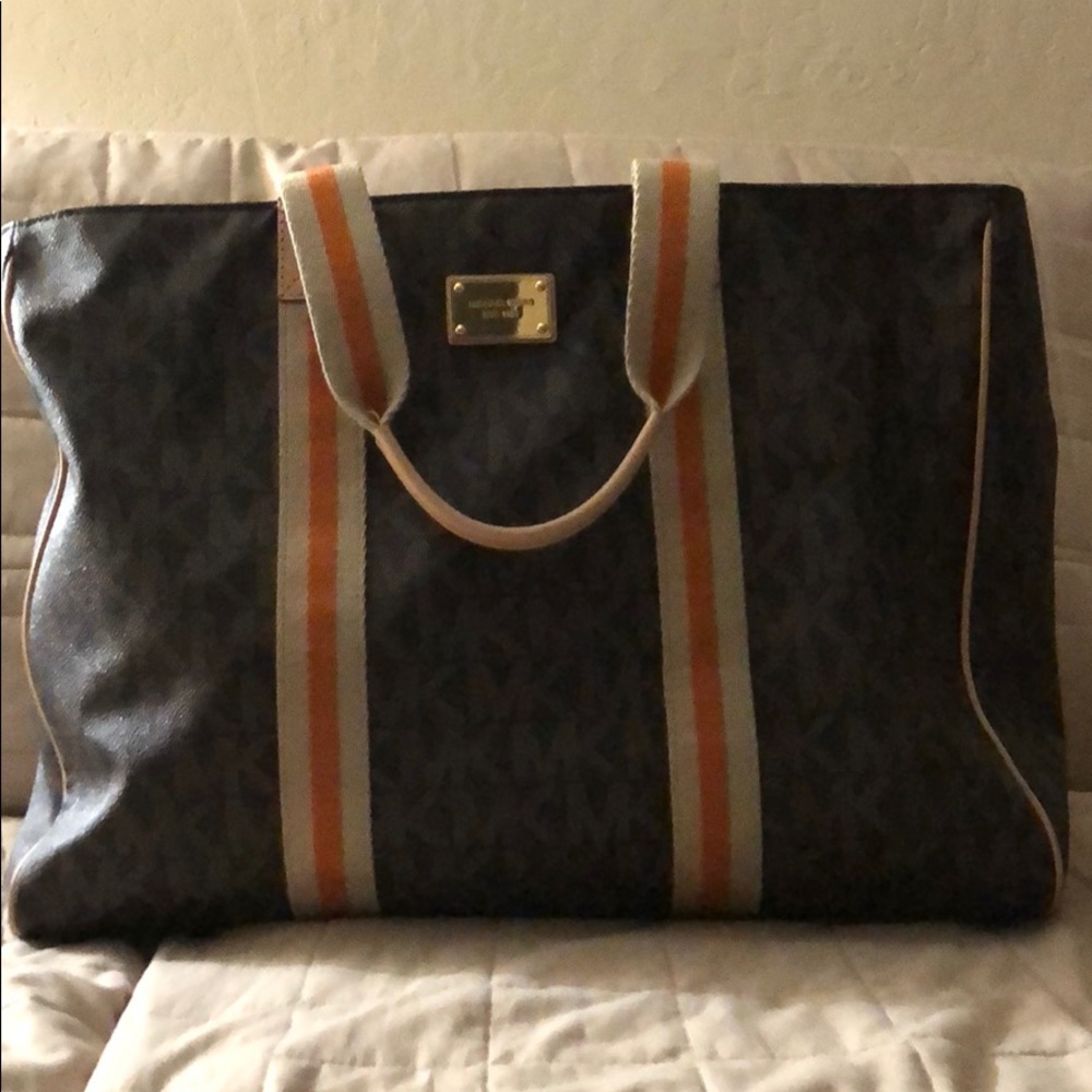 Michael Kors large travel tote